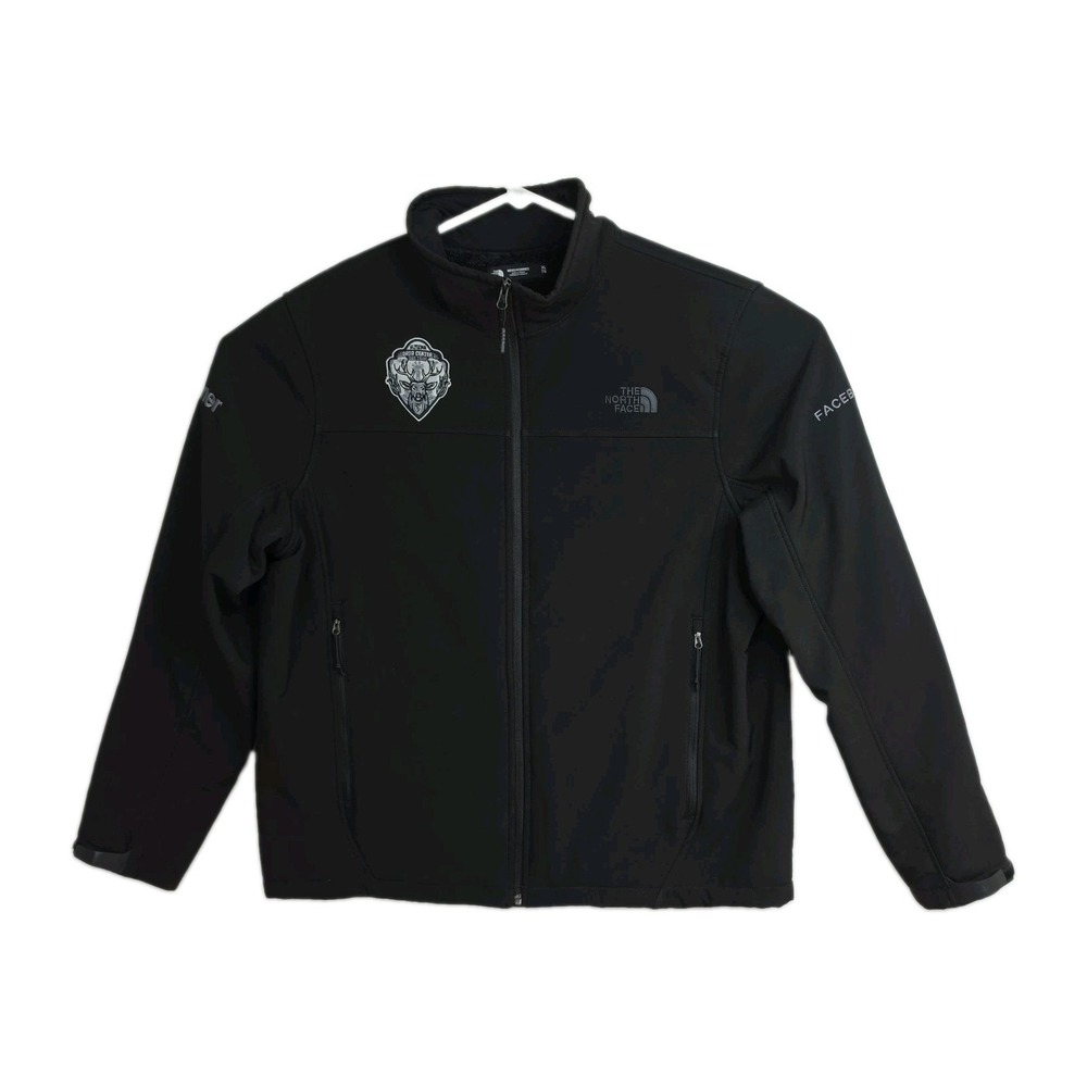 The North Face Full-Zip Jacket Men's XL‎ Black Fleece Lining Altoona Data Center